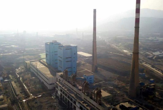 看太原一家鋼結構廠房如何拆除？